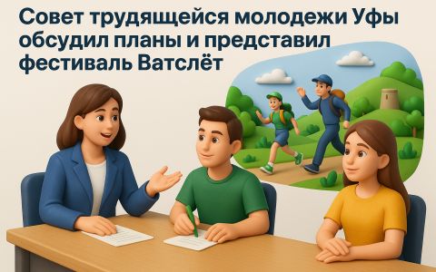 Совет трудящейся молодежи Уфы обсудил планы и представил фестиваль Ватслёт